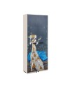 Scarpiera Hippo02 2 ante art collection Mauro Bergonzoli 74x34x181,5h