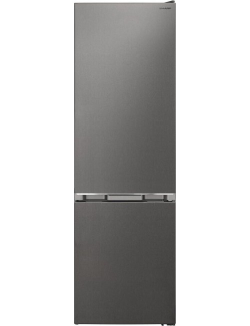 Frigorifero combinato TOTAL NO FROST Sharp SJ-NBA32DMXPB classe B colore acciaio inox