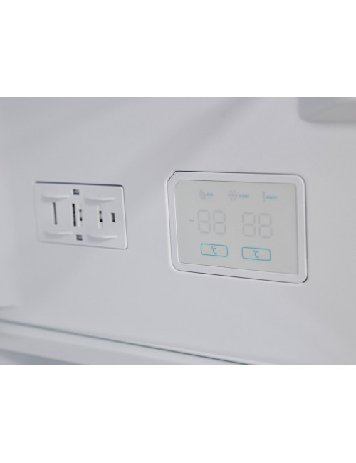 Frigorifero combinato TOTAL NO FROST Sharp SJ-NBA32DMXPB classe B colore acciaio inox