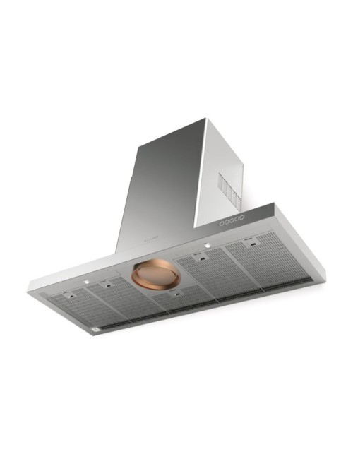 Cappa aspirante Faber LUFT X A120 a parete 120 cm inox classe A 560 m³/h