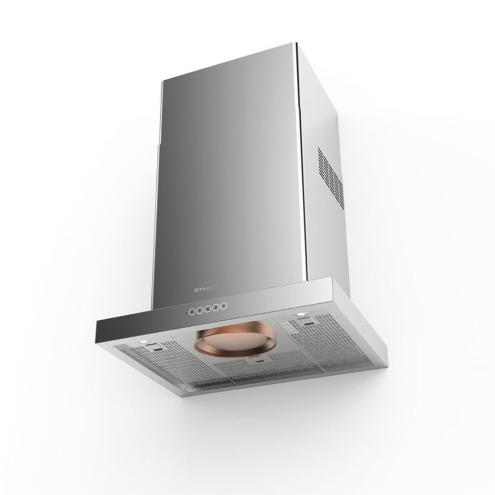 Cappa aspirante Faber LUFT X A60 a parete 60 cm inox classe A 560 m³/h