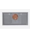 Cappa aspirante Faber LUFT X A60 a parete 60 cm inox classe A 560 m³/h