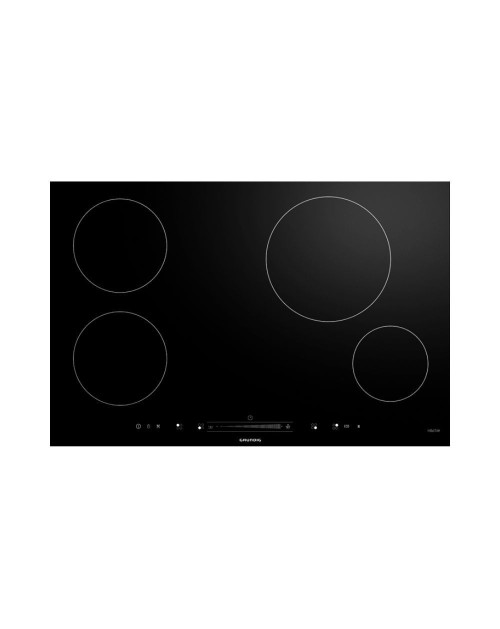 Piano cottura induzione Grundig GIEI824414HF 4 fuochi comandi touch power nero
