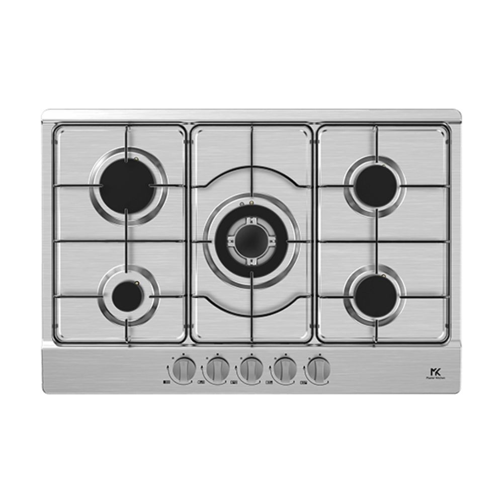 Piano cottura a gas Master Kitchen MKHG75EXS 5 fuochi 75 cm inox