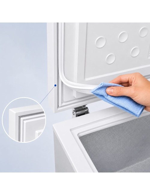 Congelatore a pozzetto Daya DMCP249IME inverter 249 litri bianco classe E