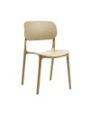 Set 4 Sedia in Polipropilene Loop Impilabili Cashmere – Design Moderno e Leggero