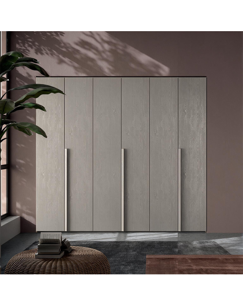 Armadio 6 ante battenti olmo ossido Coco 276x60,3x250h