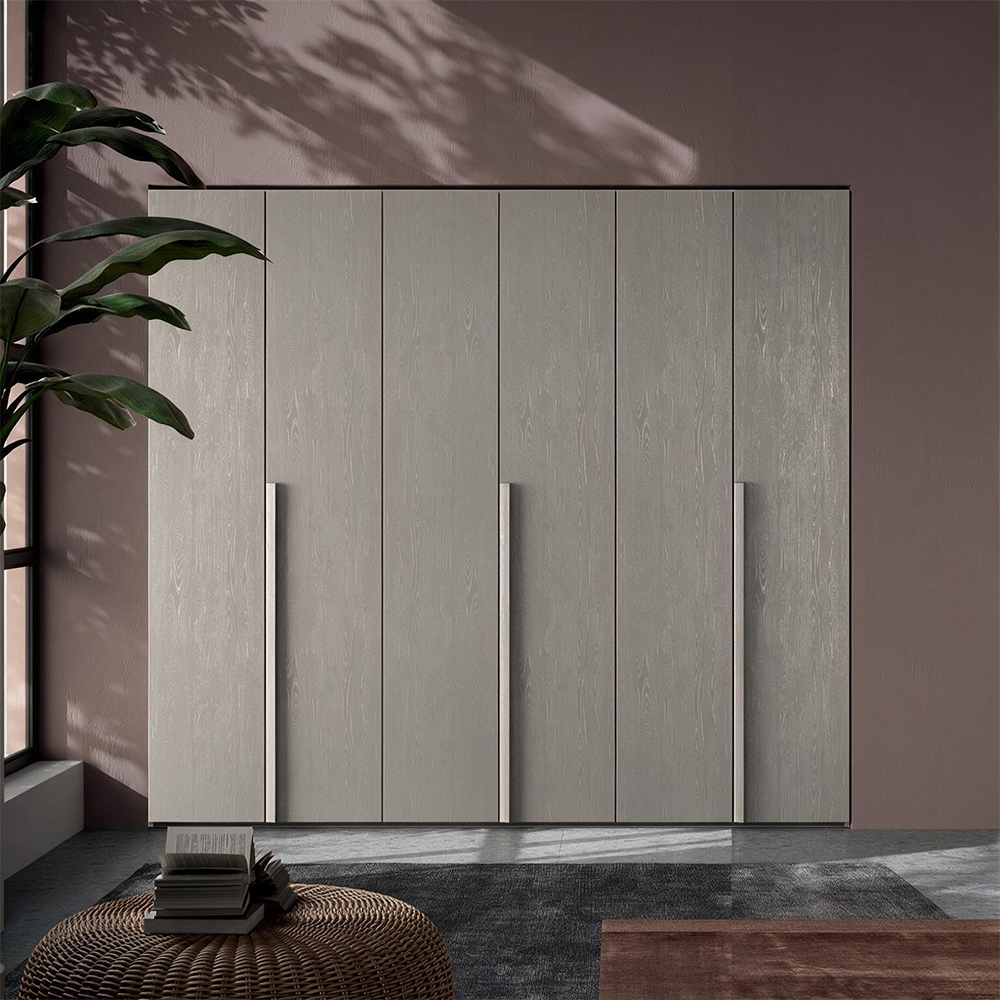Armadio 6 ante battenti olmo ossido Coco 276x60,3x250h