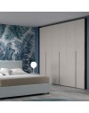 Armadio 6 ante battenti olmo ossido Coco 276x60,3x250h