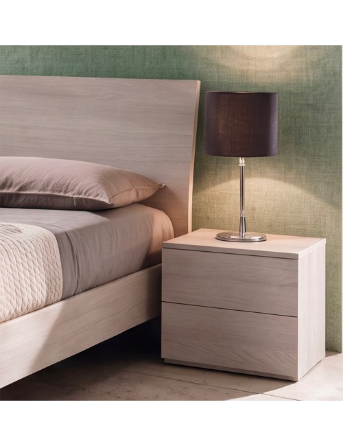 Camera da Letto Completa Urano con Armadio 4 Ante – Olmo Perla