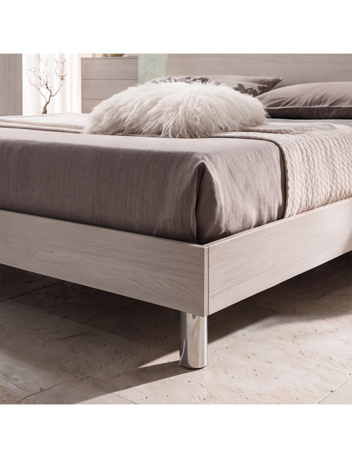 Camera da Letto Completa Urano con Armadio 4 Ante – Olmo Perla