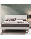 Camera da Letto Completa Urano con Armadio 4 Ante – Bianco Larice