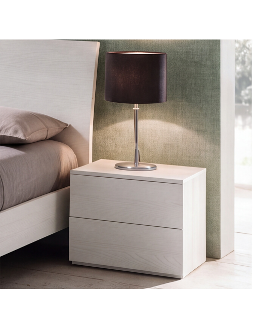 Camera da Letto Completa Urano con Armadio 4 Ante – Bianco Larice