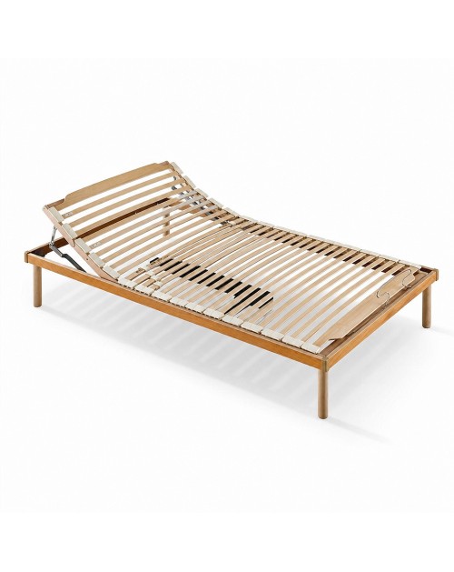 Rete una piazza e mezza elettrica in legno Master