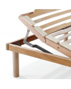 Rete una piazza e mezza elettrica in legno Master