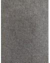 Letto singolo con rete inclusa Stiletto tessuto colore ash grigio