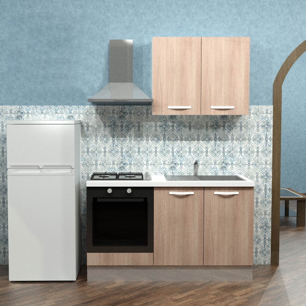 Cucina moderna 150x217 H Andromeda