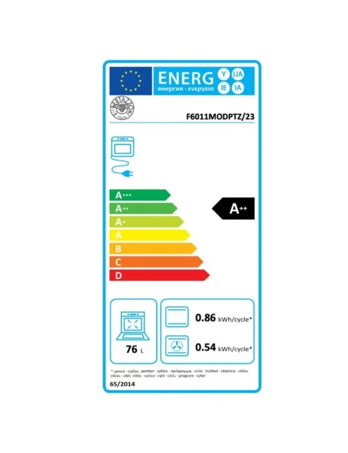 FORNO ELETTRICO CM 60 11 FUNZIONI PIROLITICO INOX BERTAZZONI LA GERMANIA