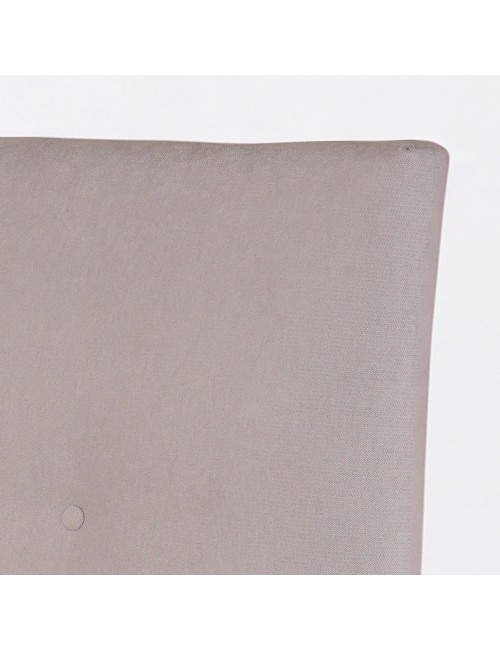 Letto singolo con rete inclusa Stiletto tessuto Enjoy grigio chiaro