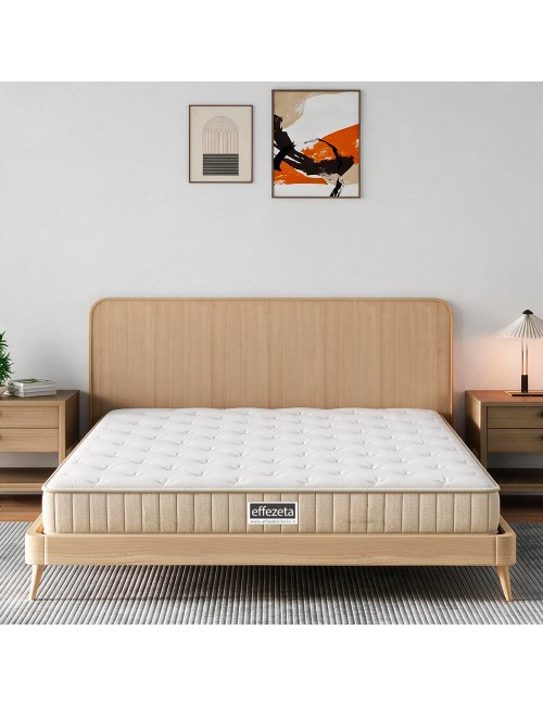 Materasso matrimoniale Chill memory foam e molle insacchettate 160×190×H23