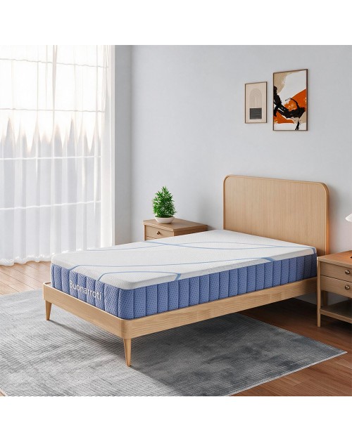Materasso singolo Pergamo a molle 5 zone con rivestimento Antiscivolo 80x190x30H