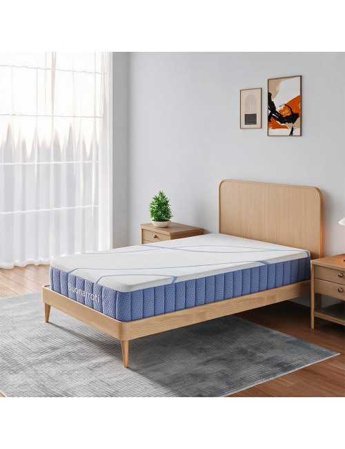 Materasso singolo Pergamo a molle 5 zone con rivestimento Antiscivolo 80x190x30H