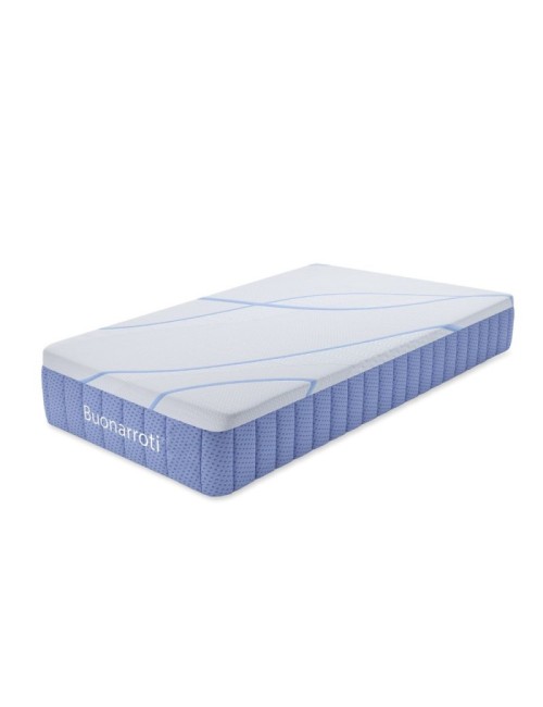 Materasso singolo Pergamo a molle 5 zone con rivestimento Antiscivolo 80x190x30H