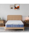 Materasso una piazza e mezza Pergamo a molle 5 zone con rivestimento Antiscivolo 120x190x30H