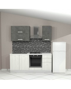 Cucina Moderna Delfino 195x217 H Prezzo