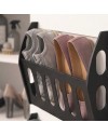 Scarpiera Duo 2 Ante Battenti Bianco Made in Italy – 3 Cestelli Interni e Ripiani per 12 Paia