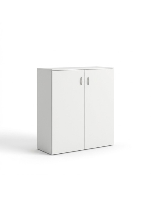 Scarpiera Duo 2 Ante Battenti Bianco Made in Italy – 3 Cestelli Interni e Ripiani per 12 Paia