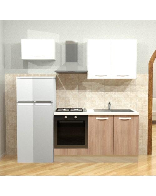 Cucina Rosmarino 270 x 217H con Lavastoviglie Prezzo