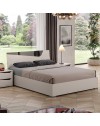 Camera da Letto Completa Paris03 Cashmere con Letto Contenitore e Armadio 6 Ante