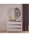 Camera da Letto Completa FRIDA Cashmere con Letto Contenitore e Armadio 6 Ante