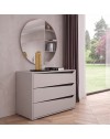 Camera da Letto Completa Paris03 Cashmere con Letto Contenitore e Armadio 6 Ante