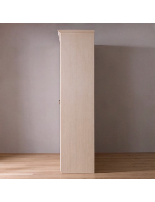 Armadio 6 Ante Battenti Epoca Patinato Beige L 271 cm Classico Elegante