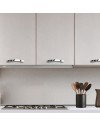 Cucina Completa Meraviglia XL Reversibile 375 cm Olmo e Bianco Frassinato