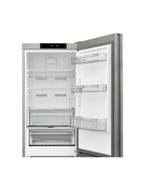 Frigorifero Sharp SJ-NBA31IEWGD combinato No Frost 331 L bianco classe D