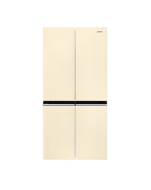 Frigorifero side-by-side Sharp SJ-NFA15IMXJE-EU2 libera installazione 4 porte 488 L Advanced NoFrost crema classe E
