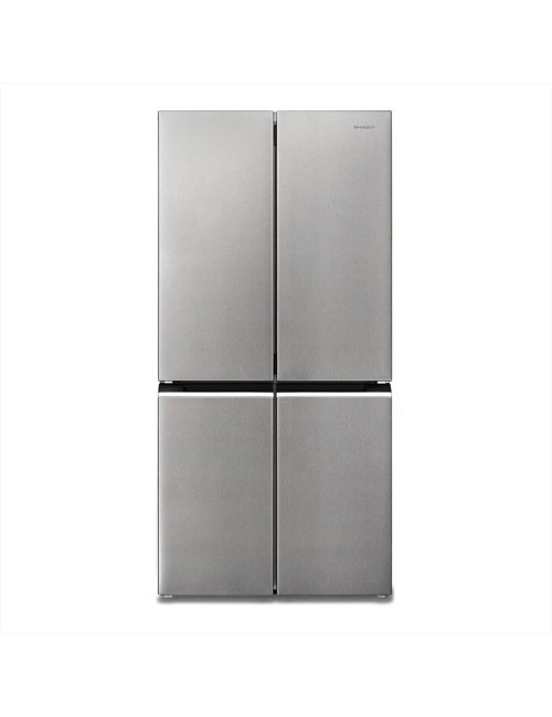 Frigorifero side-by-side SHARP SJ-NFA15IMXPE libera installazione 4 porte 488 L inox classe E