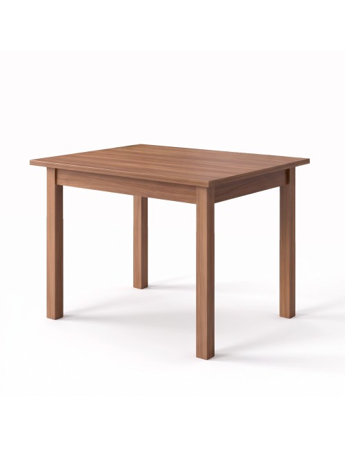 Tavolo Allungabile Firenze 90x60 cm Noce Naturale Made in Italy