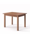 Tavolo Allungabile Firenze 90x60 cm Noce Naturale Made in Italy