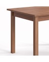 Tavolo Allungabile Firenze 90x60 cm Noce Naturale Made in Italy