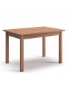 Tavolo Allungabile Firenze 110x70 cm Noce Naturale Made in Italy