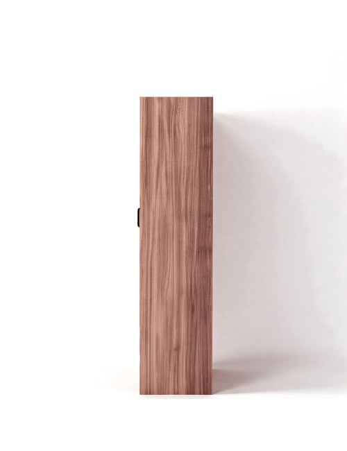 Armadio due ante 91x52x210h colore noce e cashmere ARM290
