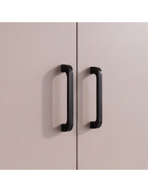 Armadio due ante 91x52x210h colore noce e cashmere ARM290