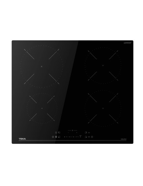 Piano cottura induzione Teka IBC64115SSMBK 4 zone di cottura 60 cm. touchscreen frontale nero
