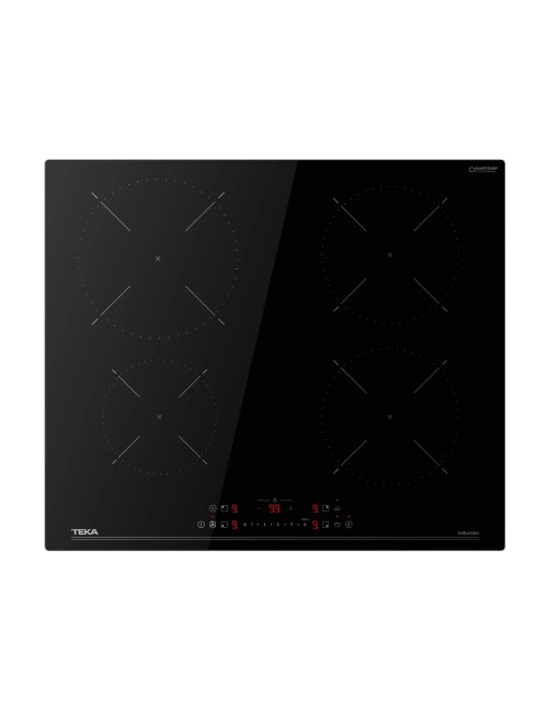 Piano cottura induzione Teka IBC64115SSMBK 4 zone di cottura 60 cm. touchscreen frontale nero