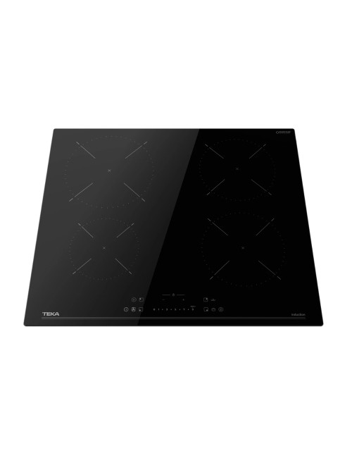 Piano cottura induzione Teka IBC64115SSMBK 4 zone di cottura 60 cm. touchscreen frontale nero