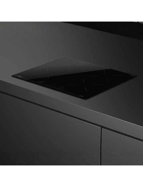 Piano cottura induzione Teka IBC64115SSMBK 4 zone di cottura 60 cm. touchscreen frontale nero